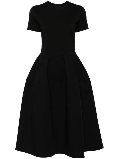JNBY design inspired short sleeved dress Black 5O7G15200