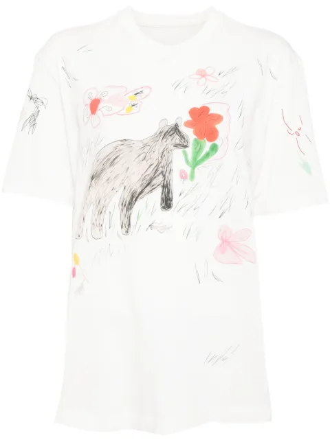 JNBY short sleeves t-shirt White 5O7113360