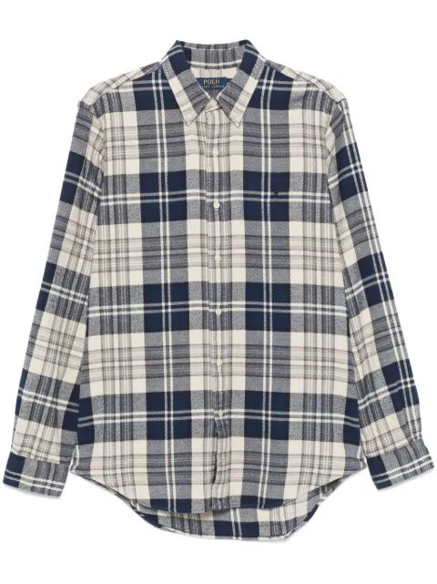 Polo Ralph Lauren plaid-check shirt Blue 710953355001