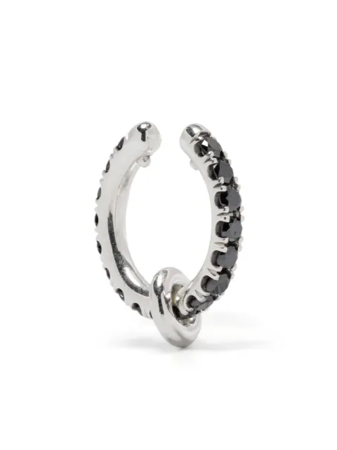 Spinelli Kilcollin sterling silver black diamond ear cuff Silver EELSSN