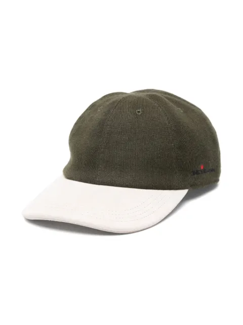 Kiton logo-embroidered cap Green UCAPP66K0249F08000