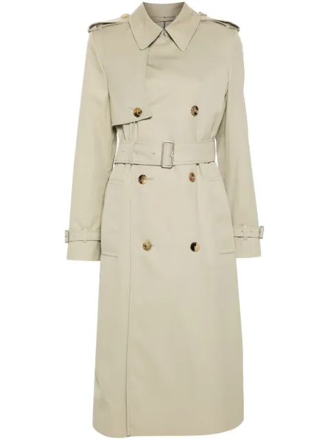 Burberry double-breasted trench coat Neutrals 8093045