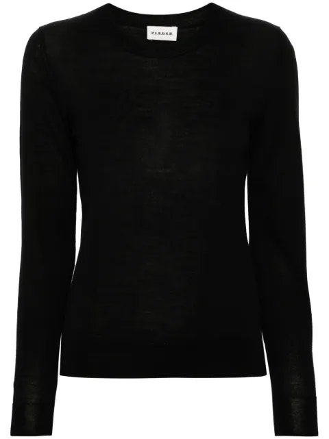P.A.R.O.S.H. fine-knit wool blend jumper Black D540781LINFA24