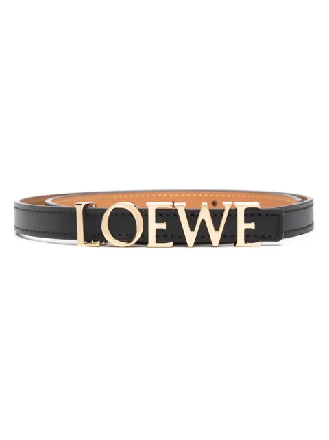 LOEWE leather belt Black E619Z16X16