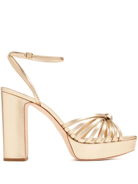 Loeffler Randall 127mm Rivka sandals Gold RIVKAN