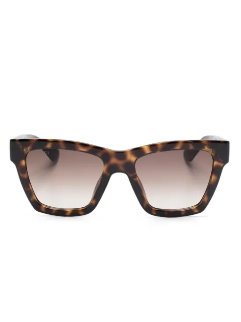 Gucci Eyewear square-frame tortoiseshell sunglasses Brown GG1714S