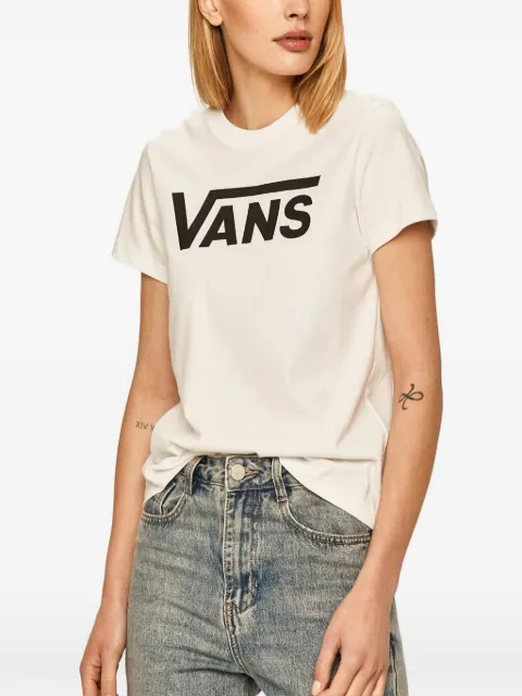Vans logo-detail T-shirt White VN0A3UP4WHT