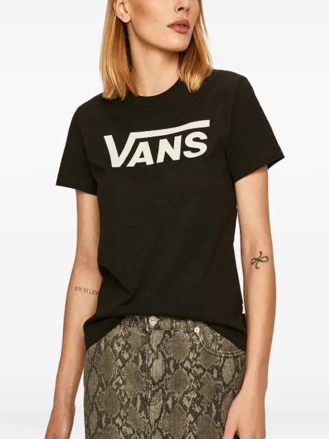 Vans logo-detail T-shirt Black VN0A3UP4BLK1