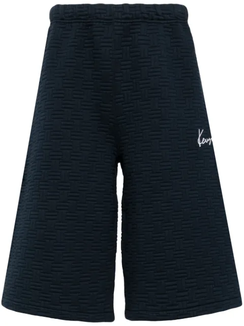 Kenzo Kenzo Weave bermuda shorts Blue FE65PA8214MU