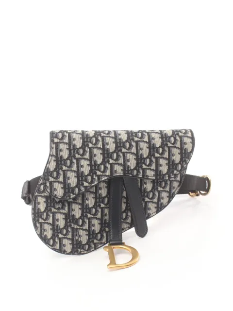 Christian Dior Pre-Owned 2010s Saddle belt bag Neutrals 899397