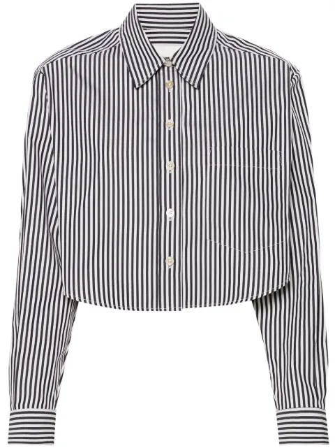 ISABEL MARANT Fleora shirt Black CH0179FAB1I01I