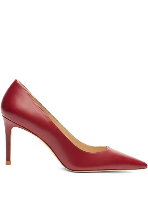 Stuart Weitzman pointed-toe stiletto pumps Red SA274SMO