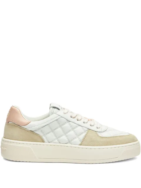 Stuart Weitzman quilted platform trainers Neutrals SI990SQI