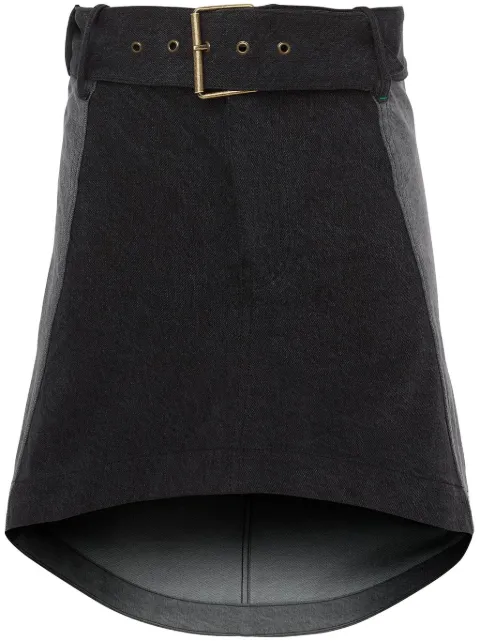 JW Anderson panelled mini denim skirt Black DK0024PG1657938