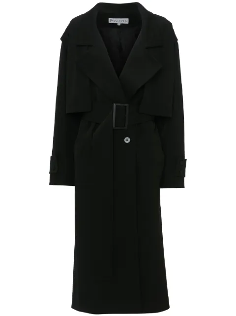 JW Anderson virgin-wool trench coat Black CO0310PG0011999