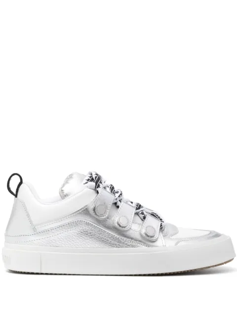 COUNTY OF MILAN Ticinella sneakers Silver CMIA097F23LEA002