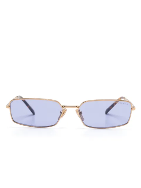 Prada Eyewear rectangle-frame sunglasses Gold SPRA60