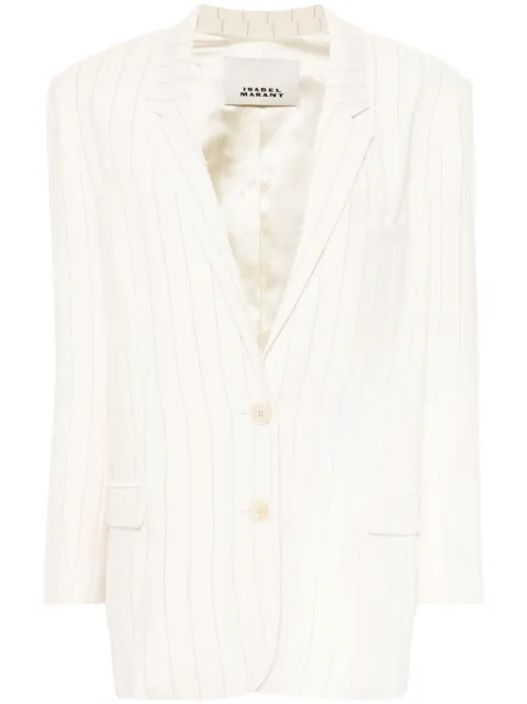 ISABEL MARANT Oceany blazer Neutrals VE0367FAB3F01I