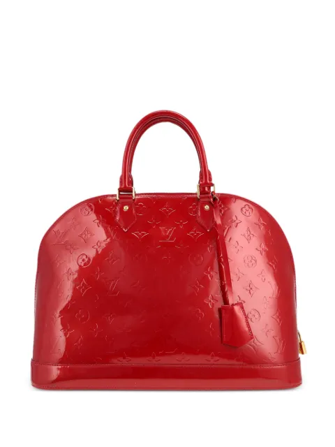 Louis Vuitton Pre-Owned large Alma handbag Red 410545