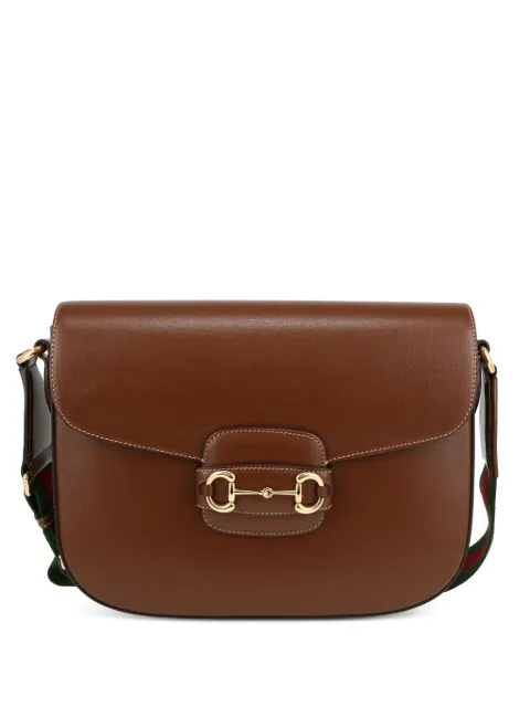 Gucci Pre-Owned 2020s Horsebit 1955 shoulder bag Brown 406910