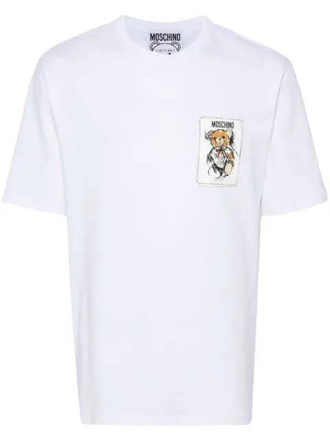 Moschino Teddy Bear T-shirt White 242ZZV07135241