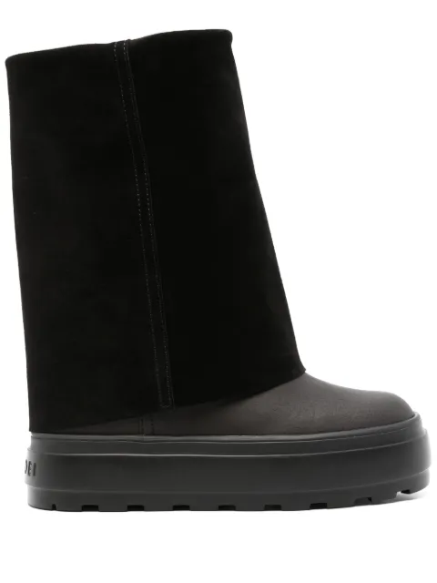 Casadei folded-top boots Black 2S338Y080NNOMAD