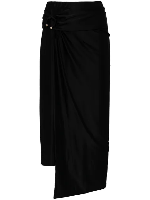 Rabanne Jupe maxi skirt Black 24FJJU601VI0267