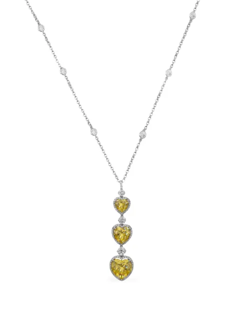 Juwelina Paris Radiant Heart necklace Silver JN0872