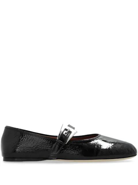 Paris Texas Sveva ballerina shoes Black PX1383XCRVN