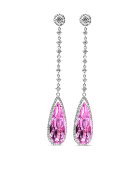 Juwelina Paris Un Moment Rose earrings Silver JE5161