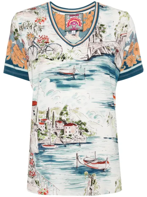 Johnny Was Janie favourite Swing T-shirt Neutrals T180243