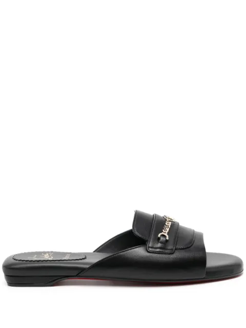 Christian Louboutin Miss MJ leather sandals Black 1240820B439