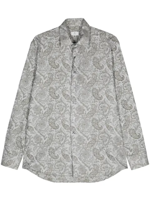 ETRO floral paisley shirt Neutrals MRIB000199TJ530
