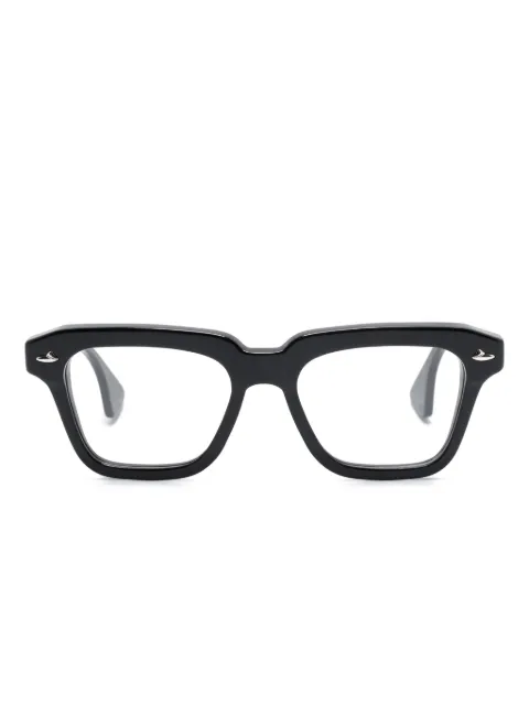 Sestini Eyewear Quattro square-frame glasses Black QUATTRO
