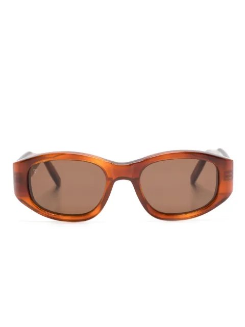 Sestini Eyewear Nove oval-frame sunglasses Brown NOVE