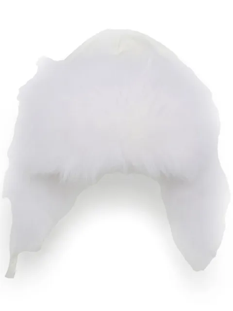 Yves Salomon technical cashmere ushanka hat White 24WAA007XXDOTM