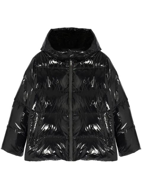 Yves Salomon duck-down padded jacket Black 25WFV07268K02W