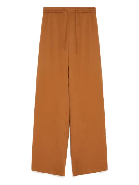Yves Salomon drawstrings trousers Brown 25WYP007XXSAMA