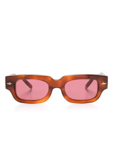 Sestini Eyewear Tre tortoiseshell-effect sunglasses Brown TRE