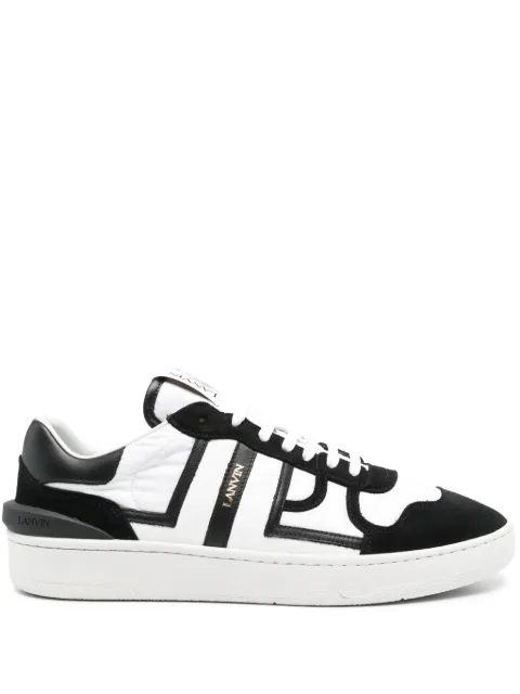 Lanvin panelled lace-up sneakers Black FMSKDK00NYLOA24