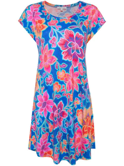 Johnny Was The Bridgette dress Blue MS8524D