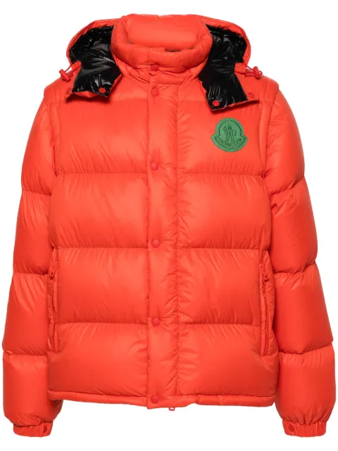 Moncler Cyclone 2-in-1 padded jacket Orange K20911A00239596RD