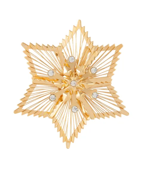 Susan Caplan Vintage 1980s Monet brooch Gold PN024232