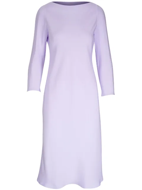 Peter Cohen silk midi dress Purple 3339FPLOTUS