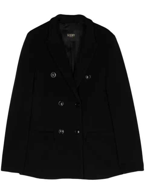 Seventy double-breasted blazer Black GI073679580021