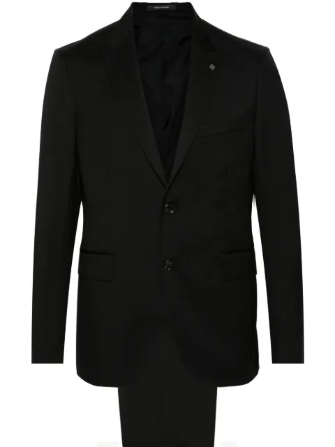 Tagliatore single-breasted wool suit Black 2FBR26B01060001U