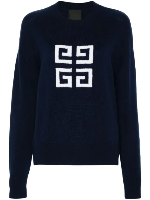 Givenchy 4G cashmere jumper Blue BW90QY4ZEQ411