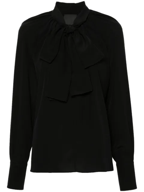 Givenchy 4G silk crepe blouse Black BW61AM14M8