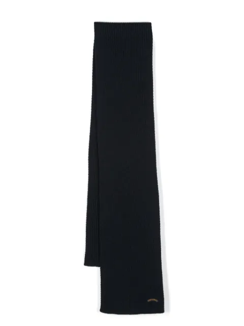 Paul & Shark ribbed-knit scarf Blue 14317050