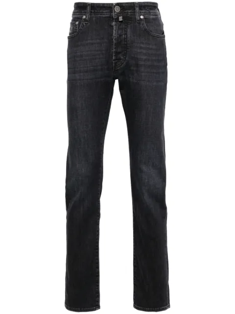 Jacob Cohën logo-patch jeans Blue UQM04P2P0014